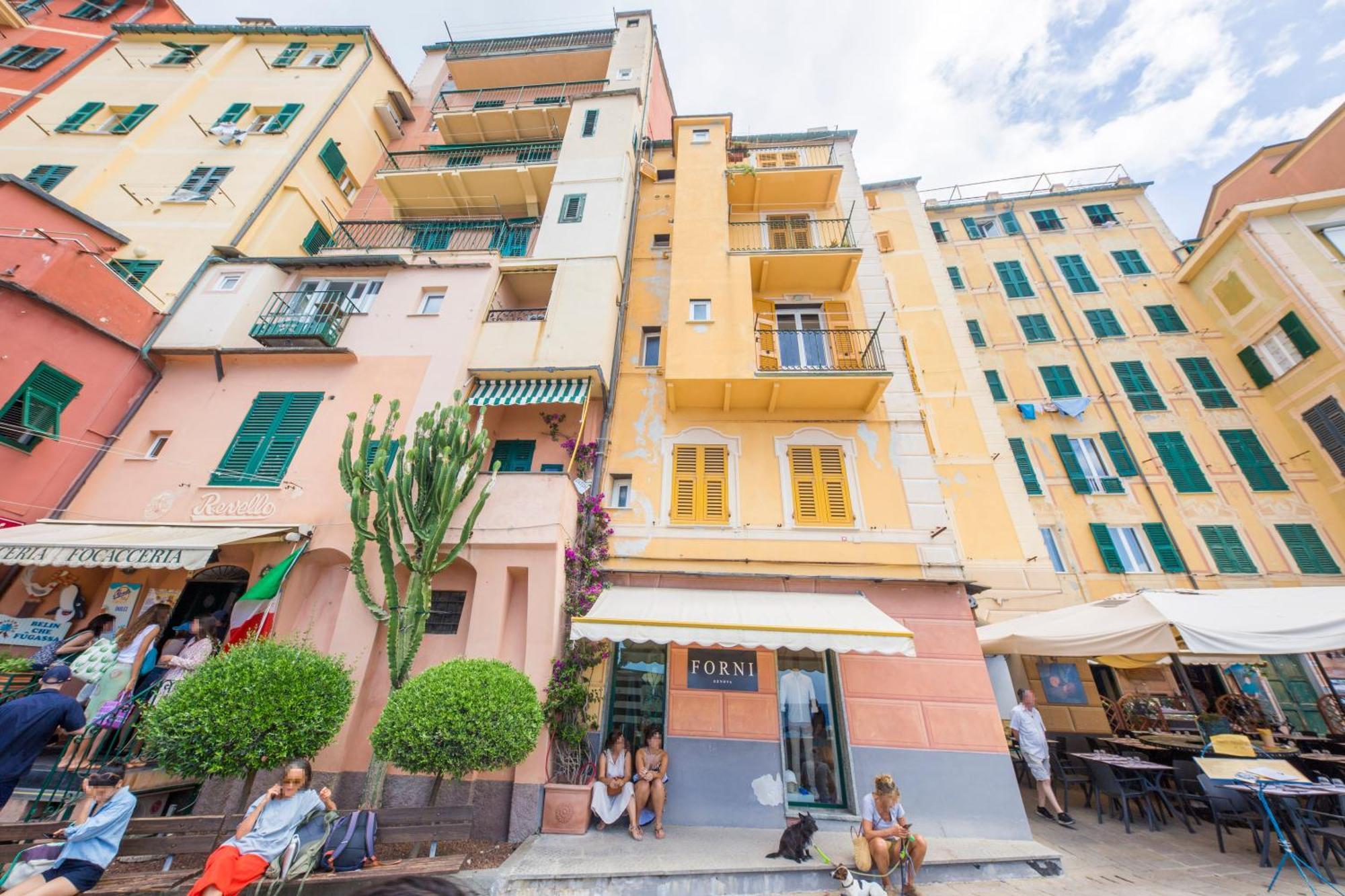 Casaviva Family Beachfront House In Camogli Exterior foto
